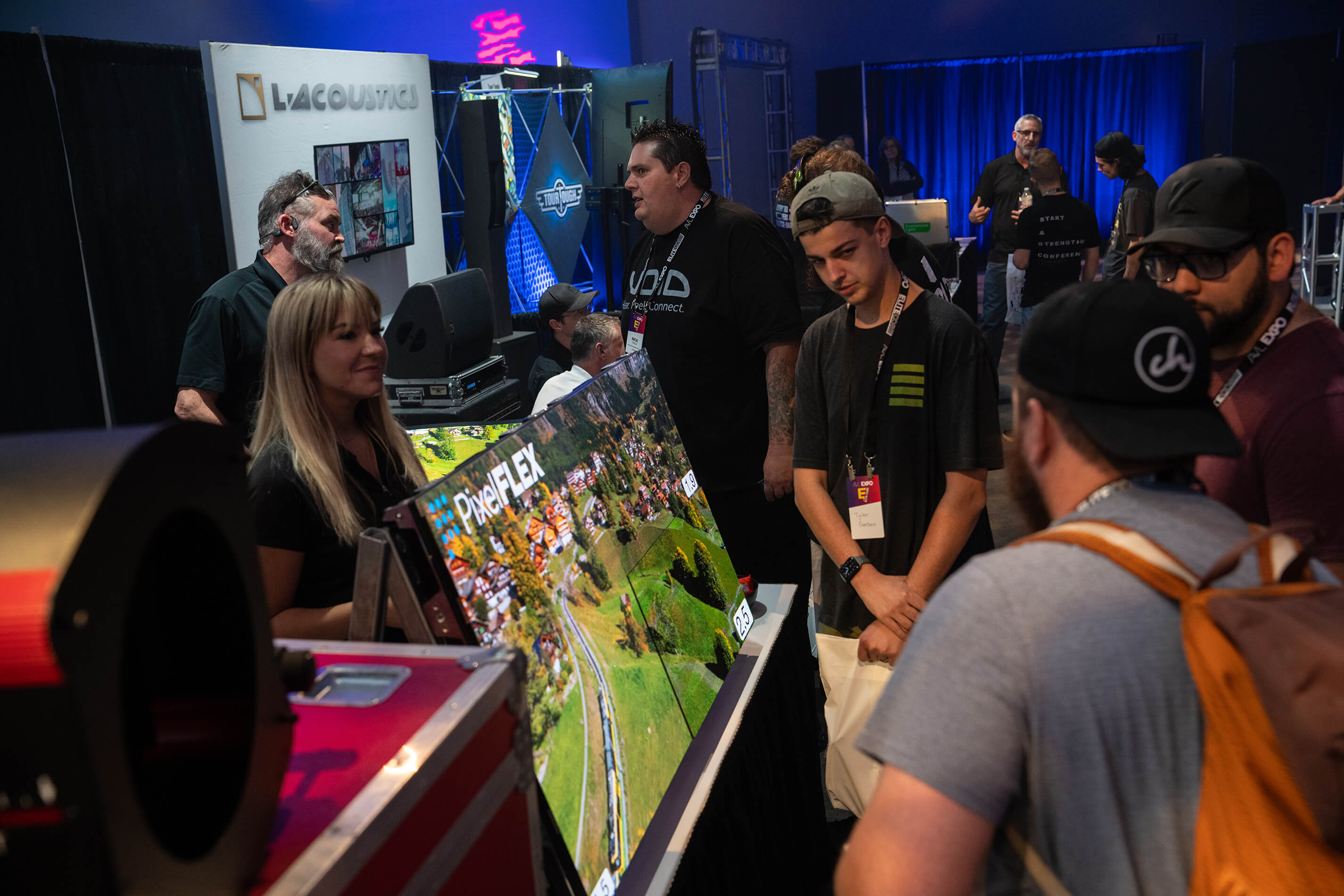 Exhibit at AVL Expo in Mesa Arizona